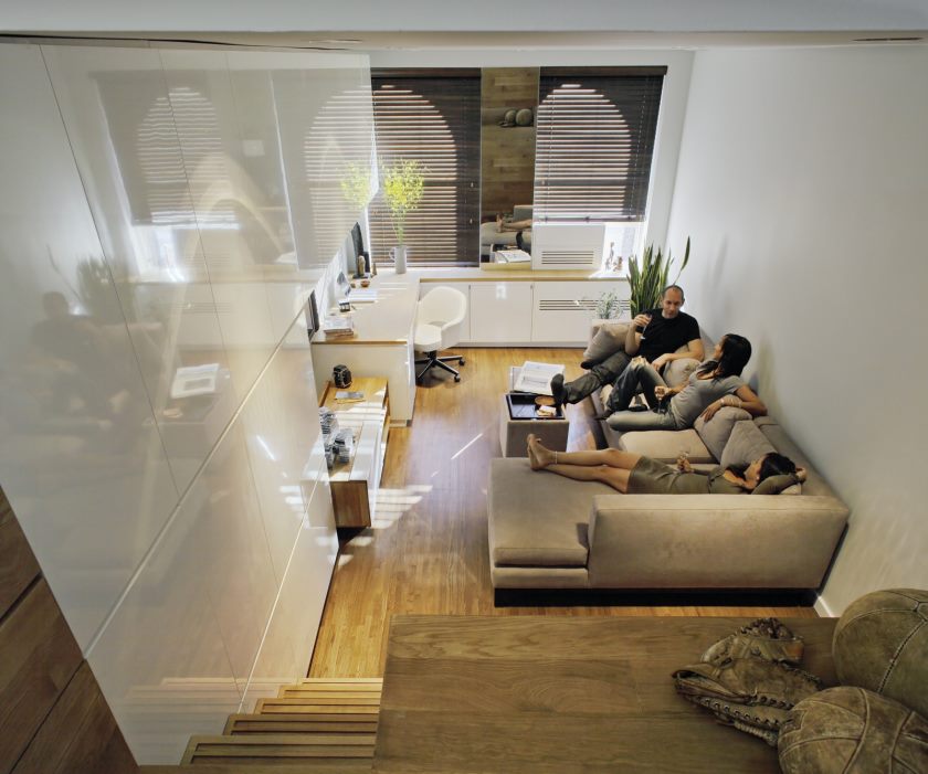 Intérieur d'un petit appartement